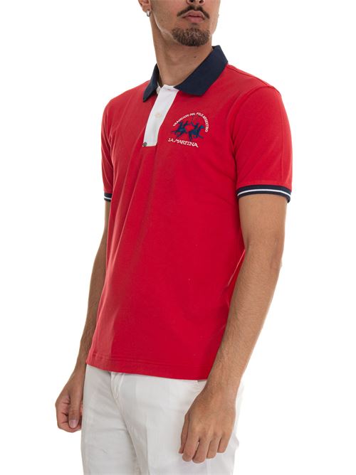 MAN POLO S/S PIQUET STRETCH LA MARTINA | YMP005-PK001/06008